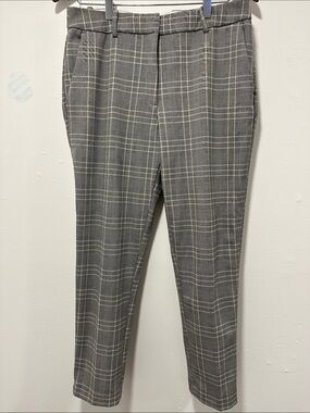H&M Gray Plaid Women’s Dress Pants 266